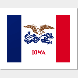 Flag of Iowa Posters and Art